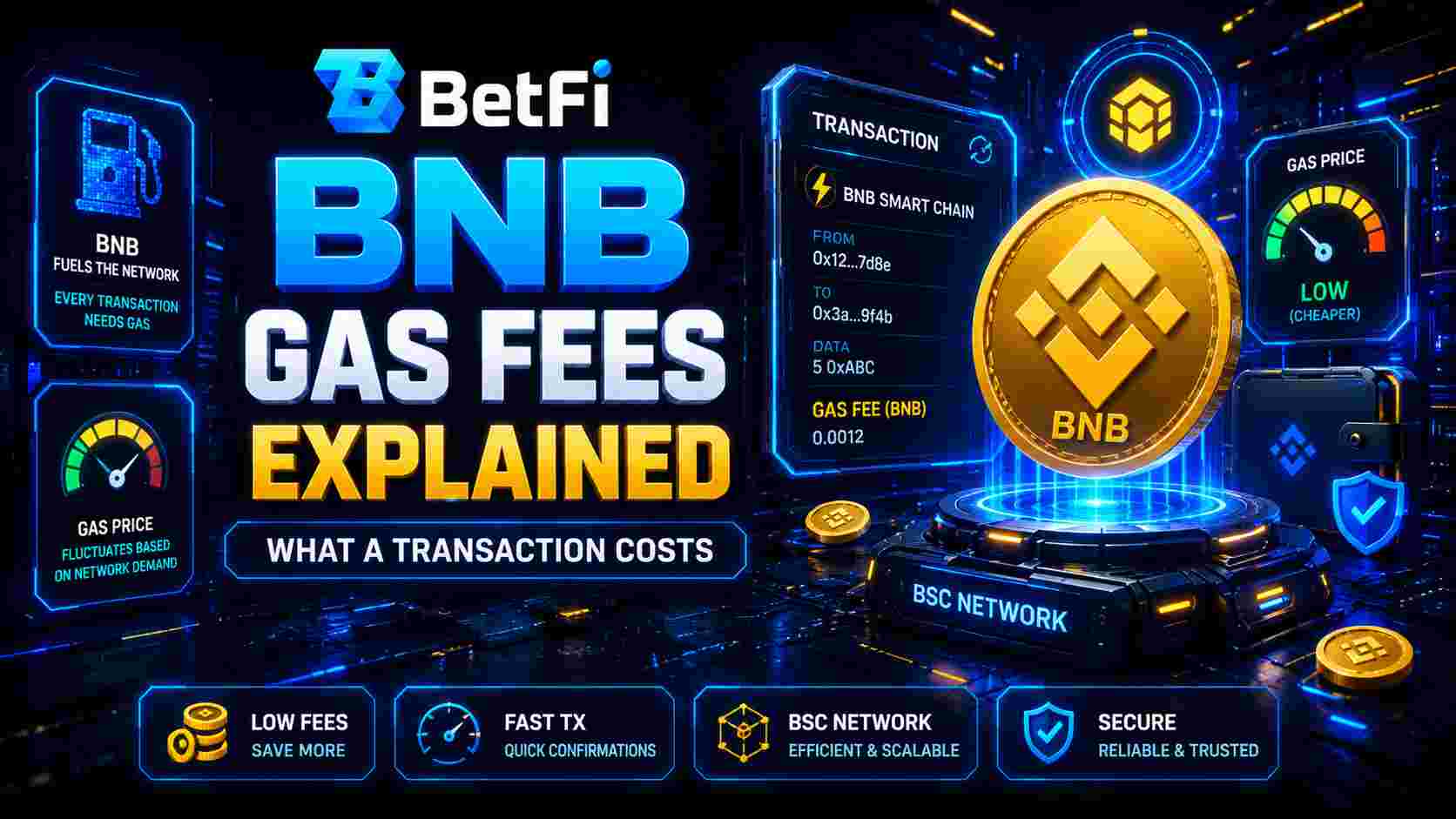BNB Gas Fees Explained: What a Transaction Costs